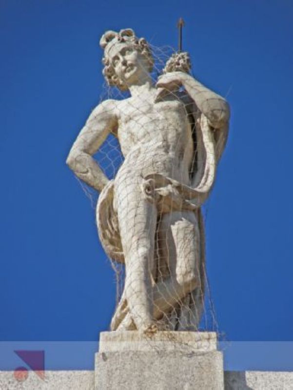 Particolare del Teatro Valli