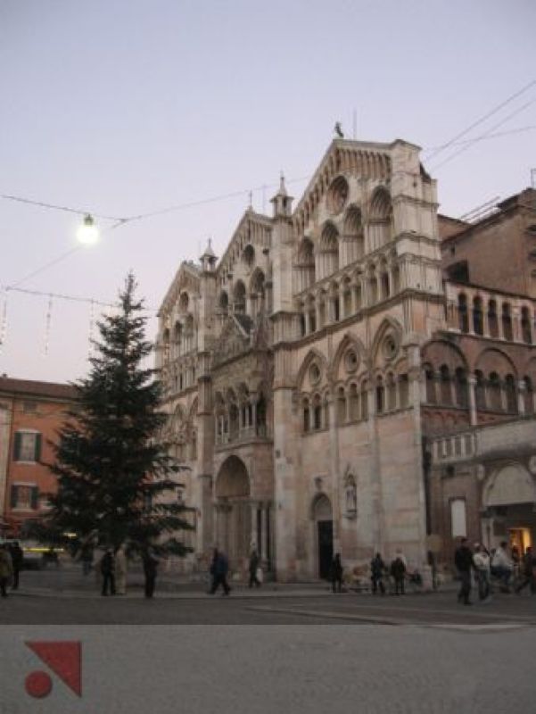 Prospettiva del Duomo di Ferrara