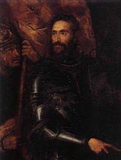 Pier Luigi Farnese ritratto di Tiziano