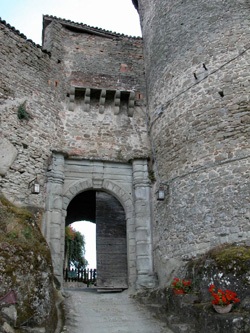 Ingresso alla Rocca Olgisio